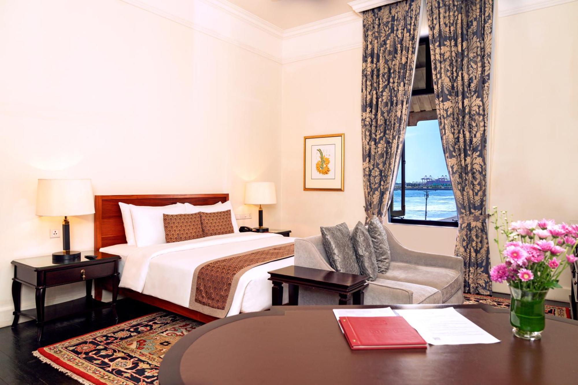 갈레 페이스 호텔 콜롬보 외부 사진 A room at the Taj Bengal